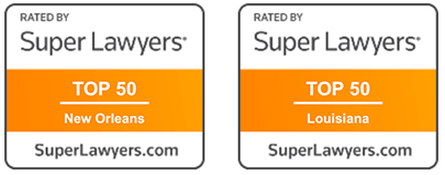Super Lawyers Top 50 badges